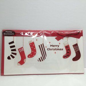 Papyrus Merry Christmas Money Holder Cards Stocking Stuffer Holiday Gift Present
